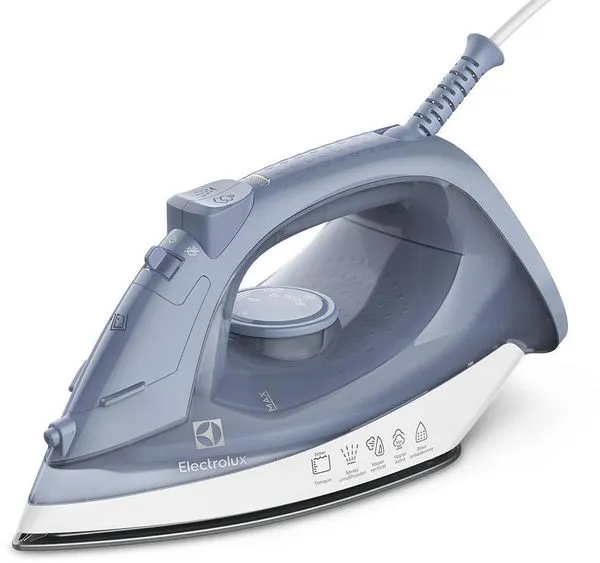 Ferro de Passar Roupa Elétrico Electrolux ESI10 Efficient Denim Blue 220V