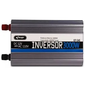 Conversor 12v Pra 110v 3000w Inversor Para Ligar Notebook
