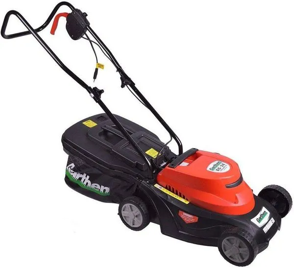 Máquina de Cortar Grama Elétrica com Recolhedor Garthen GC34 60Hz 1100W 220V