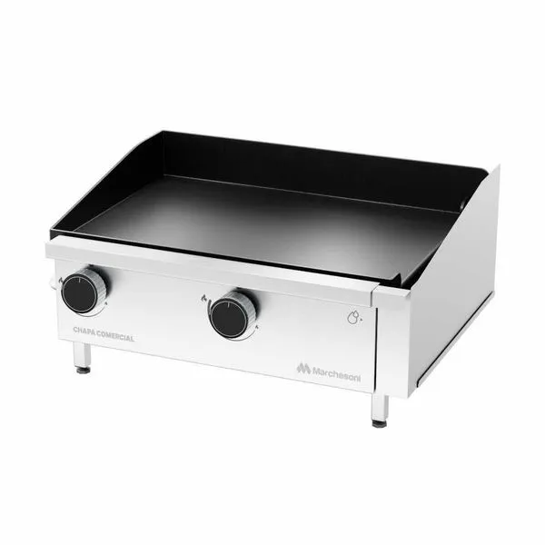 Chapa Bifeteira Comercial A Gás 58x45 Cm Ch.6.062 - Marchesoni