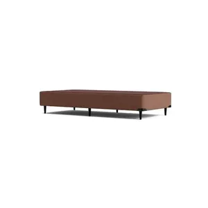 Base Sommier Camurça Bege Solteiro (88x188x23) - Ortobom