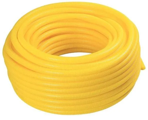 Eletroduto Corrugado Leve Plastilit Amarelo 1/2" 10m