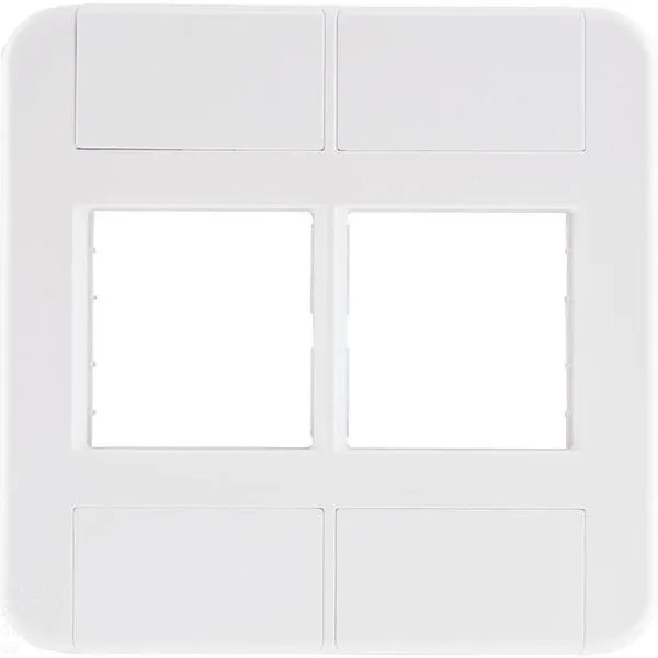 Placa 4 Postos 4x4 Tramontina Tablet Branca Tramontina