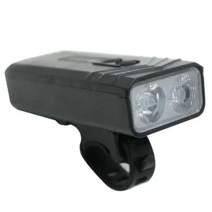 Farol Lanterna Led Recarregável 2 Leds Para Bicicleta