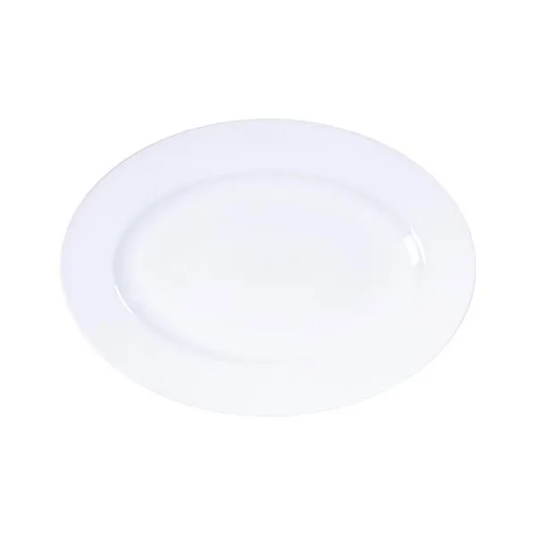 Travessa Oval Tramontina Maria Augusta em Porcelana 32x25 cm