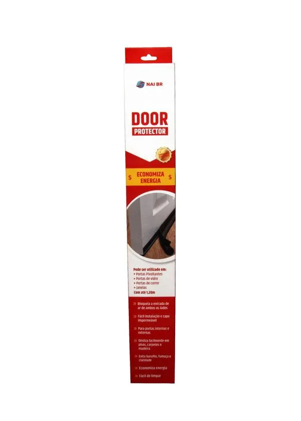 Veda Porta Protetor de Porta Nai BR Door Protector Branco 120cm