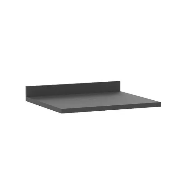 Tampo Para Balcão 60cm Premium Luciane Móveis Preto