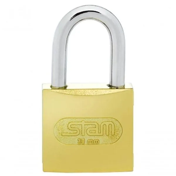 Cadeado Latonado 30mm - Stam