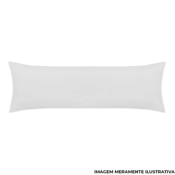 Fronha Super Body Altenburg Pillow 40x130cm Branco (MP)