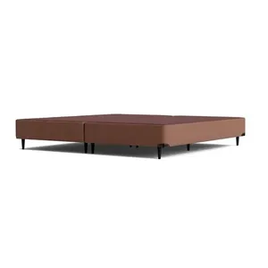 Base Sommier Camurça Bege Queen (158x198x23) - Ortobom