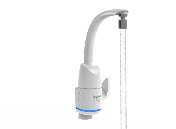 Torneira Eletrônica Zagonel Prima Mesa e Parede Branco 5500W 220V
