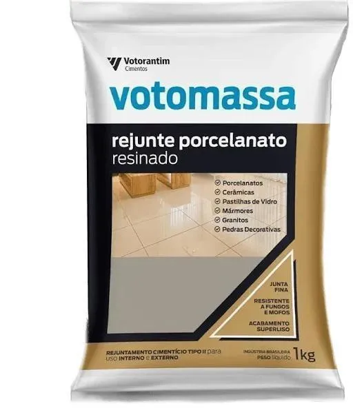 Rejunte Votoran Porcelanato Branco 1Kg