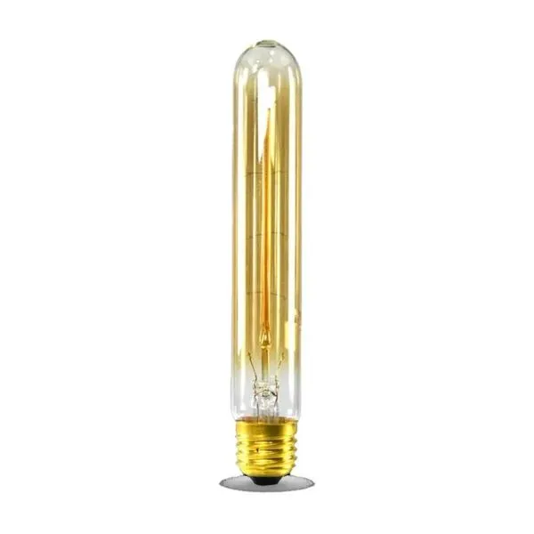 Lâmpada Led Filamento Tubo 30cm 4w E27 2200k Luz Quente Bivolt Decoração