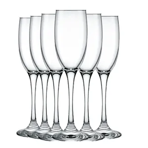 Conjunto de Taças Barone Nadir Figueiredo para Champagne, 6 peças em Vidro - 7856