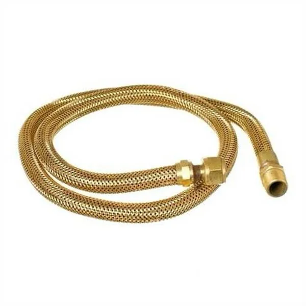 Engate Flexível Jackwal Tombak 3/8X1/2BSP(I)X1/2BSP(E) 15088 80cm