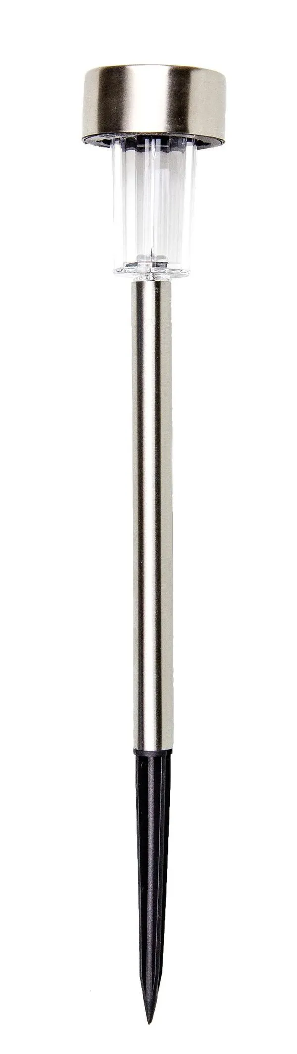 Espeto de Jardim Luminária Spot Solar Ecoforce 1,2LM 6000K 8971 Inox