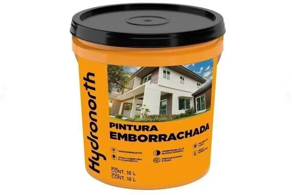 Tinta Emborrachada Hydronorth Fosco Palha Balde Plástico 18L