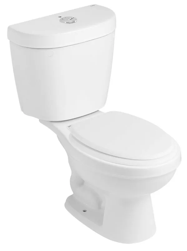 Vaso Sanitário com Caixa Acoplada Incepa Infantil com Acessórios Acionamento Duplo Branco 3/6 Litros