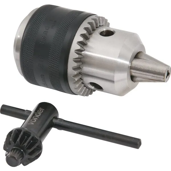 Mandril 16mm B-16 Profissional 3,1- 16,0mm com Chave n°3 - VONDER