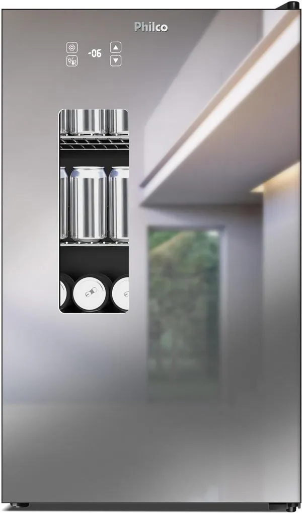 Cervejeira Philco PCV10A 100 Litros Preta 220V
