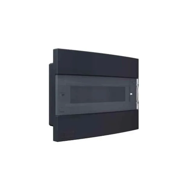 Cd De Embutir Para Disjuntor 14 Din - 12 Ul Preto - Proteção Uv - Bet Plásticos