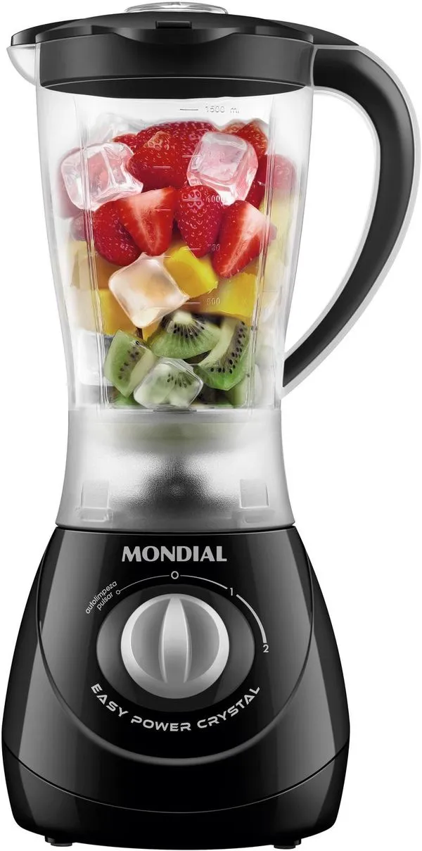 Liquidificador Mondial L-550-BC Easy Power Preto 550W 220V
