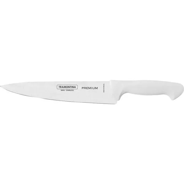 Faca Utility 20CM-8 Inox Cabo Branco - Tramontina