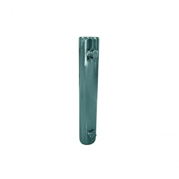 Suporte Antena Cromo 211-b Emenda Tubo 1 Polegada