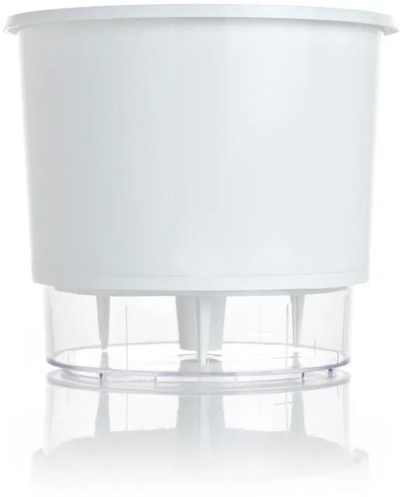 Vaso Autoirrigável Número 4 Gourmet Raiz Branco