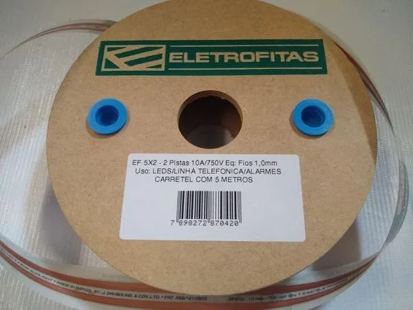 Eletrofita Ef 5X2 Jdavies 2 Pistas 10A 5M