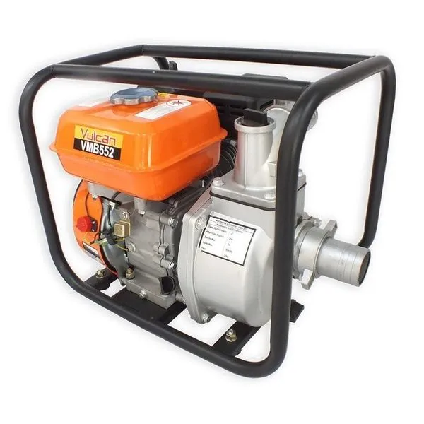 Motobomba D?água Gasolina Vulcan 4t 163cc Autoescorvante 2"