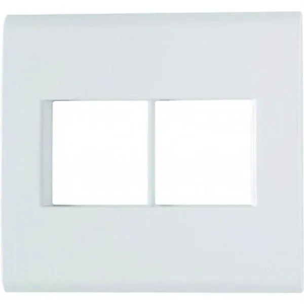 Placa Com 4 Postos Liz 4x4 - 57106-026 - Tramontina Placa 4p Liz 4x4 Tramontina 57106-026