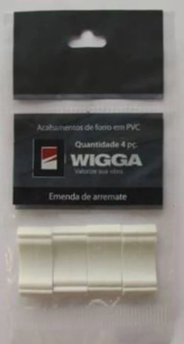 Emenda Forro PVC Wigga Arremate Para Cemalha 8mm