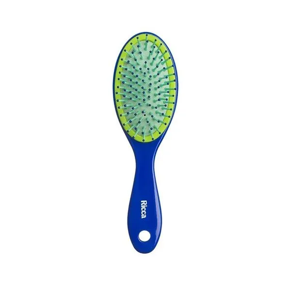 Escova De Cabelo Desenbaraçante Oval Midi Colors Ricca