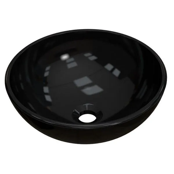 Cuba Pia De Apoio Redonda Bowl Preto