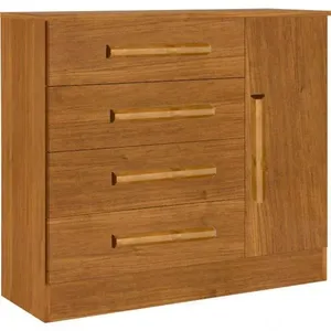 Cômoda 4 Gavetas Com Sapateira - Zeus-nature - Bianchi