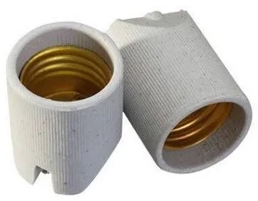 Suporte de Sobrepor 1 Lâmpada Para Teto Porcelana R570 E27