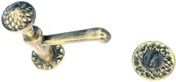 Torneira Pia Banheiro Stoc Metais de Mesa Bica Baixa com Válvula Ouro Velho Estilo Retrô 7186
