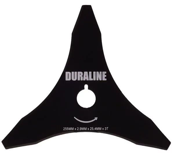 Lâmina Para Roçadeira Duraline 3 Pontas 25mm 330mm