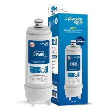 Refil Filtro Planeta Água Cp500 Para Purificador De Água Master Frio Rótulo Azul - Compatível