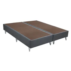 Base Cama Box Queen Ortobom Madeira de Reflorestamento 158x198cm Camurça