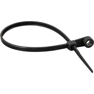 Abraçadeira De Nylon Para Parafusos, Preta, 200 Mm X 3,6 Mm, Vonder Ostenvonder
