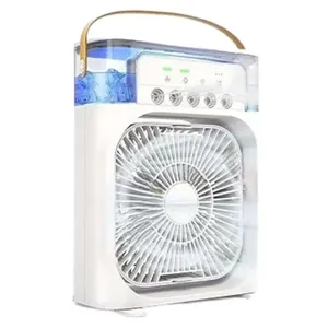 Ventilador Portátil De Mesa Mini Ar Condicionado Umidificador Climatizador