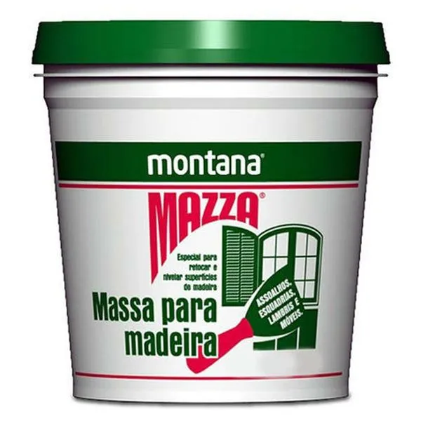 Massa Para Madeira Montana Marfim 1,6kg