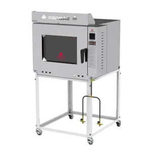 Forno Turbo 5 Esteiras A Gás Prp-5000 Inox - Progás