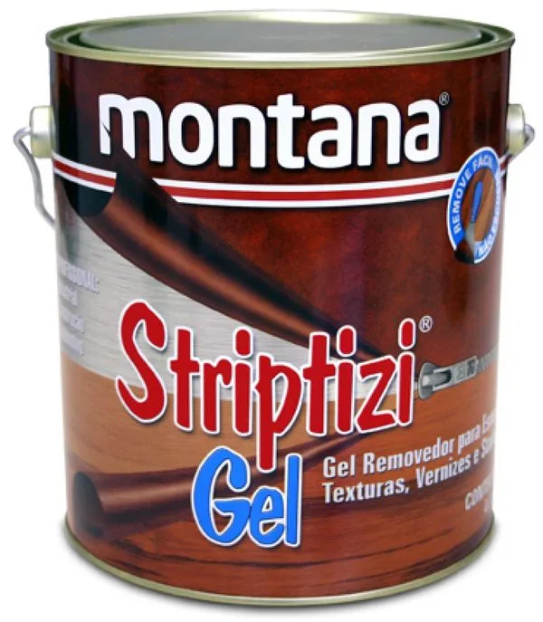 Gel Removedor de Tintas em Geral Striptizi 4Kg