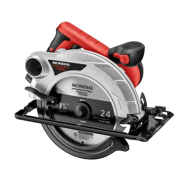 Serra Circular Mondial Vermelho 1500W FSC-04 220V