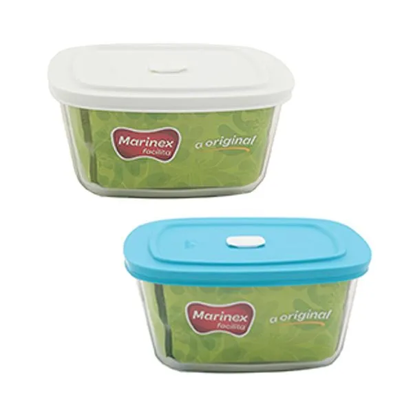 Pote de Vidro com Tampa Marinex Vap Facilita 2L - Item Sortido