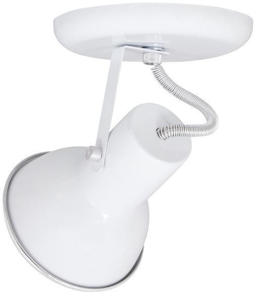 Spot de Sobrepor 1 Lâmpada Farol Até 100W Aluminio Jm 234/1Br Branco Bivolt