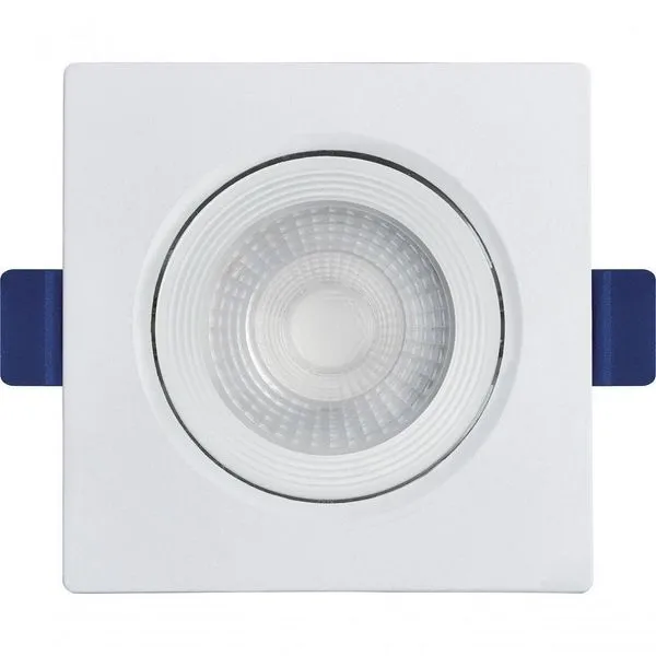 Spot Led Eco 3w 3000k Quadrado Black+decker